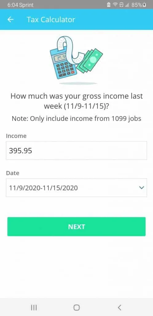 Stride tax income entry gives you no ability to mark who the income was from, nor can you enter more than one entry per week.